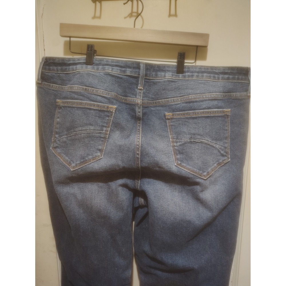 Driftwood Kelly Bootcut Jeans Womens 22 Medium Wash Stretch Denim Blue W22 L31 - Picture 4 of 6